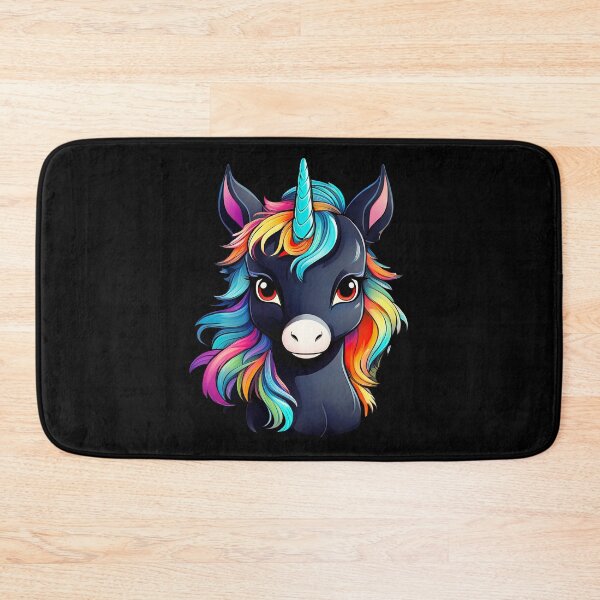 Item preview, Cute Baby Black Unicorn designed and sold by Kspirit Designs.