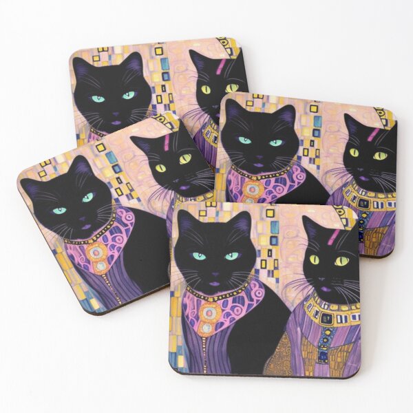 Item preview, Black Cats & Roses designed and sold by TheDarkWardrobe.