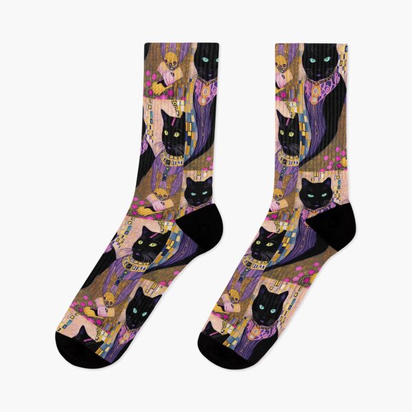 Item preview, Black Cats & Roses designed and sold by TheDarkWardrobe.