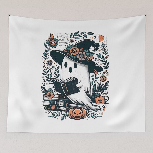 Item preview, Ghostly Witch's Study Hour designed and sold by holidayT-shirt.