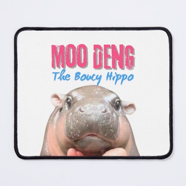 Item preview, Moodeng the Boucy Hippo designed and sold by PatherineStore.