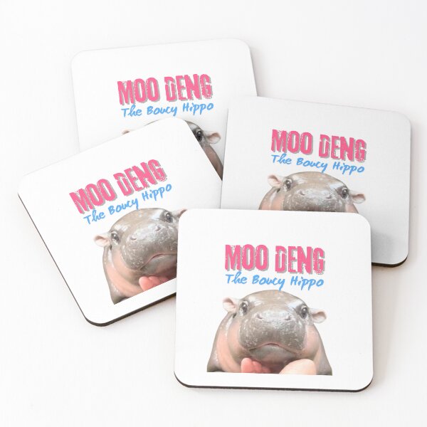 Item preview, Moodeng the Boucy Hippo designed and sold by PatherineStore.