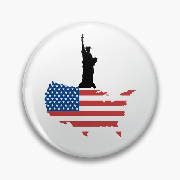 Item preview, USA Map Flag designed and sold by PodiShop.