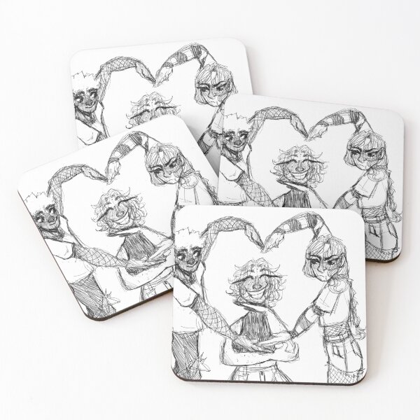 Item preview, Quinn, Sable, and Milo  designed and sold by Iridescent Seraph.