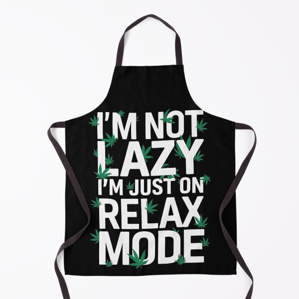 Item preview, I'm Not Lazy Just On Relax Mode - Black designed and sold by JLEmporium.