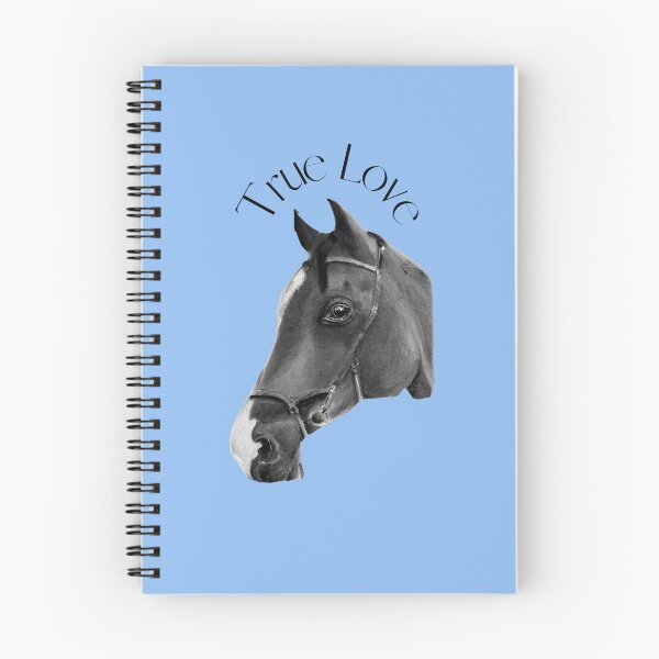 Item preview, 'True Love' black and white horse  designed and sold by Jennifer Morcom.