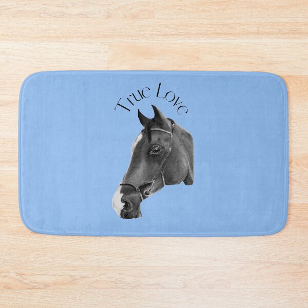 Item preview, 'True Love' black and white horse  designed and sold by Jennifer Morcom.