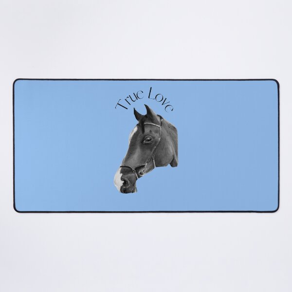 Item preview, 'True Love' black and white horse  designed and sold by Jennifer Morcom.