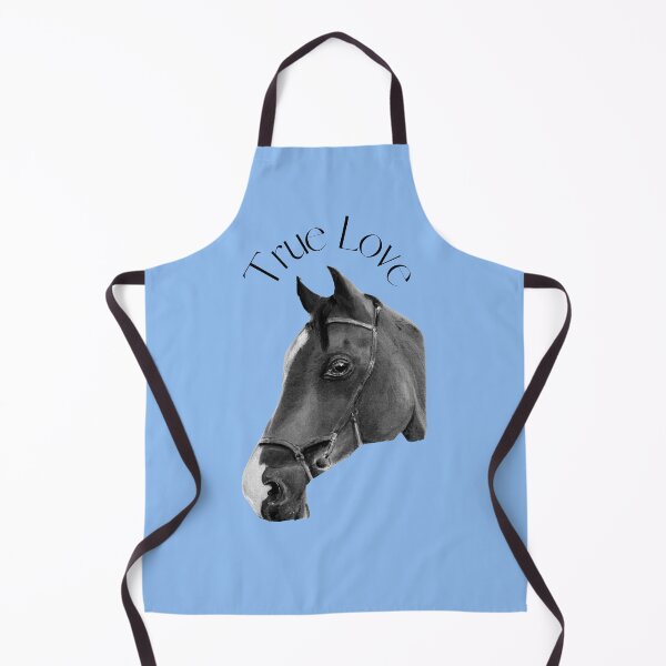 Item preview, 'True Love' black and white horse  designed and sold by Jennifer Morcom.