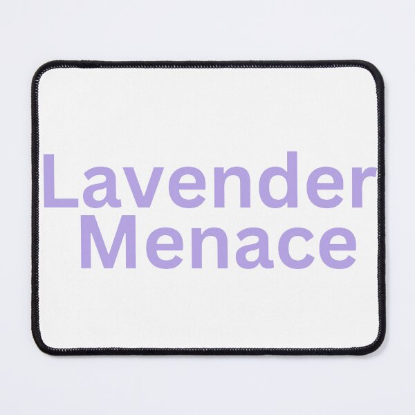 Item preview, Lavender Menace - Lesbian Typography designed and sold by Travelslightly.