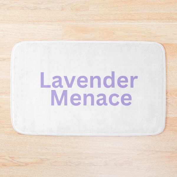 Item preview, Lavender Menace  - Lesbian Typography designed and sold by Travelslightly.