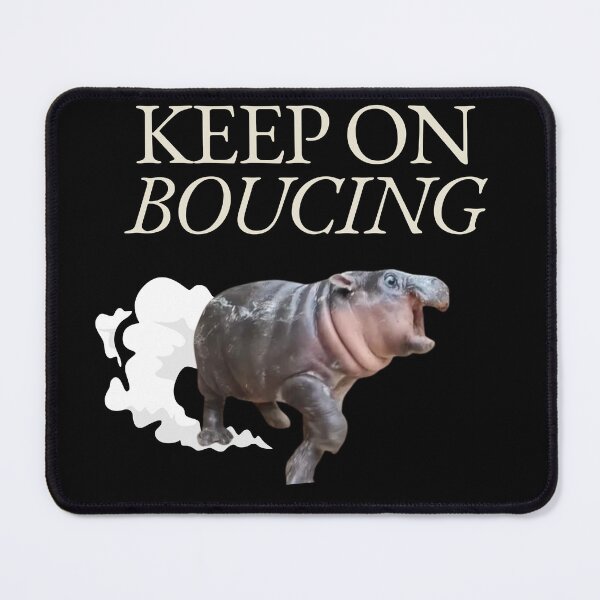 Item preview, Moodeng the Boucy Hippo, keep on boucing designed and sold by PatherineStore.