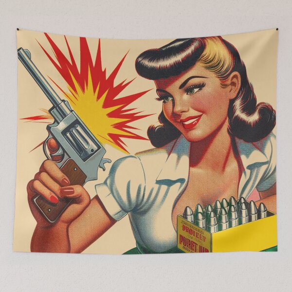 Item preview, Retro Pulp Pin-up designed and sold by PulpVintage.