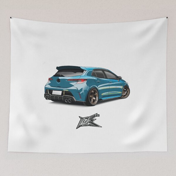 Item preview, toyota corolla e210 rear blue  designed and sold by NaquashM.
