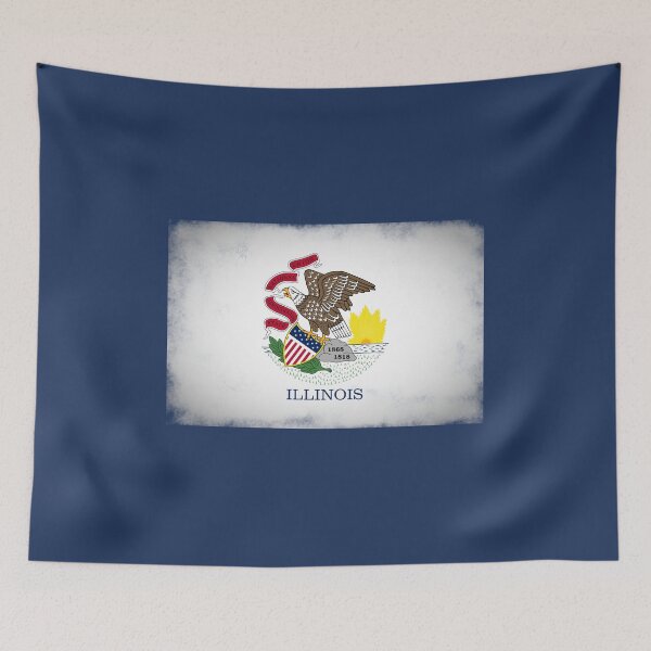 Item preview, Illinois - Flag of State designed and sold by Amazing States of America.