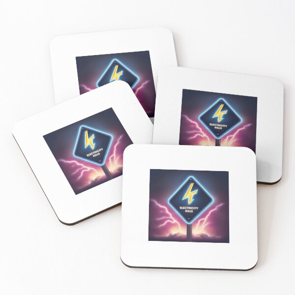 Item preview, Electric Shock Warning Sign designed and sold by CrazyDuoTeam.