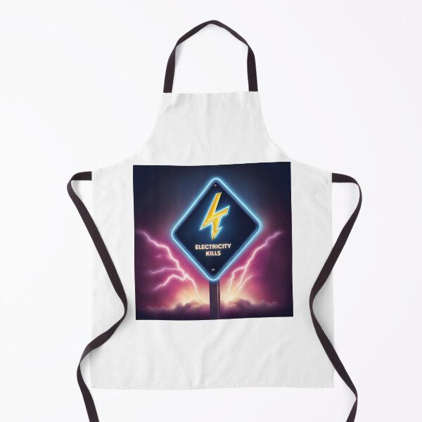 Item preview, Electric Shock Warning Sign designed and sold by CrazyDuoTeam.