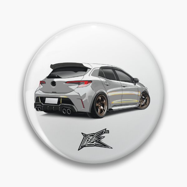 Item preview, toyota corolla e210 rear white  designed and sold by NaquashM.