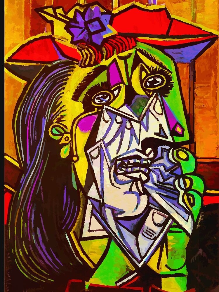 The weeping woman techniques image