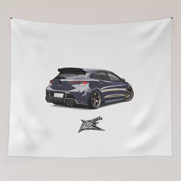 Item preview, toyota corolla e210 rear purple  designed and sold by NaquashM.