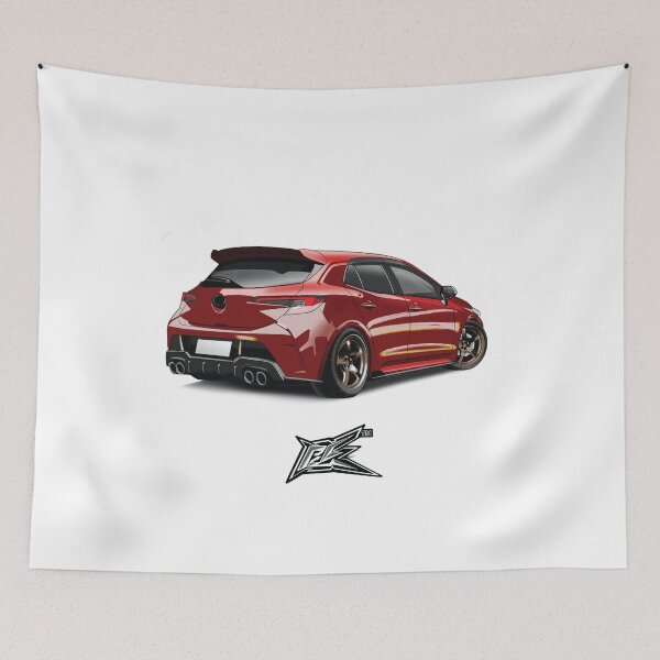 Item preview, toyota corolla e210 rear red designed and sold by NaquashM.