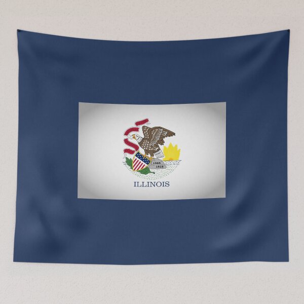 Item preview, Illinois - Flag of State designed and sold by Amazing States of America.