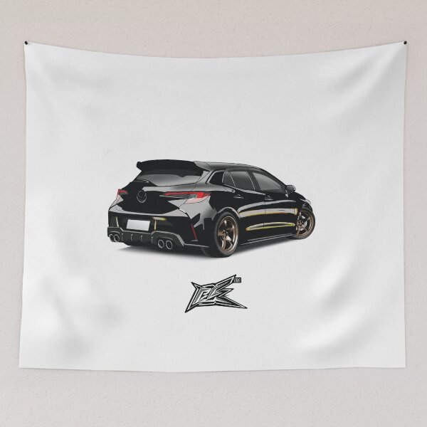 Item preview, toyota corolla e210 rear black  designed and sold by NaquashM.
