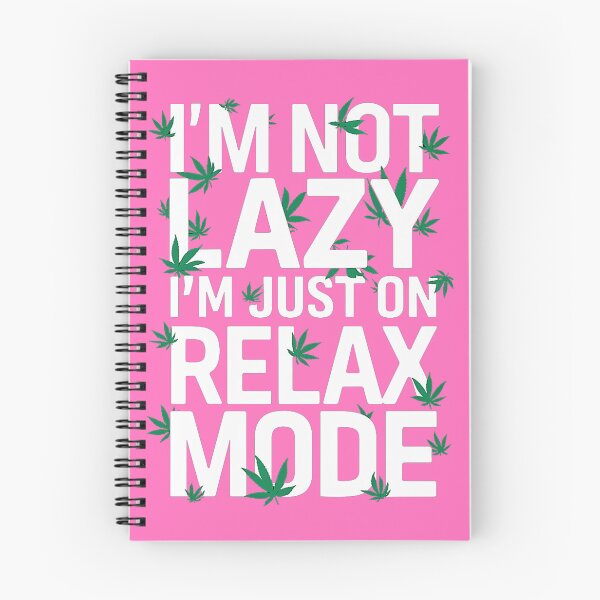 Item preview, I'm Not Lazy Just On Relax Mode - Pink designed and sold by JLEmporium.