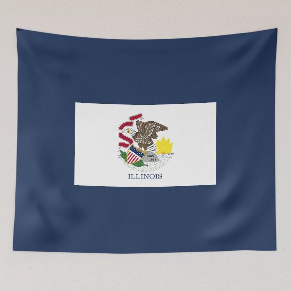 Item preview, Illinois - Flag of State designed and sold by Amazing States of America.