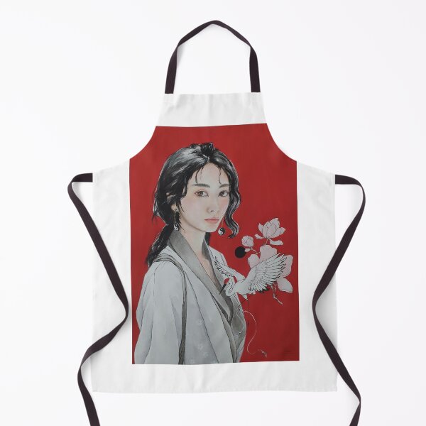 Item preview, Red Crane designed and sold by Valérie Catanzaro ART.