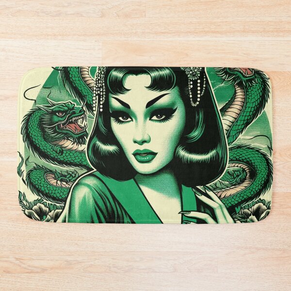 Item preview, Dragon Oriental Girl designed and sold by PulpVintage.