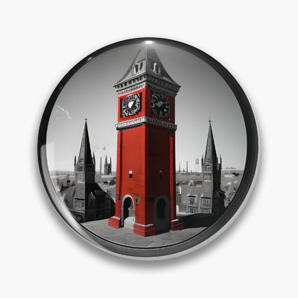 Item preview, A Blood splattered clocktower designed and sold by creative-cub.