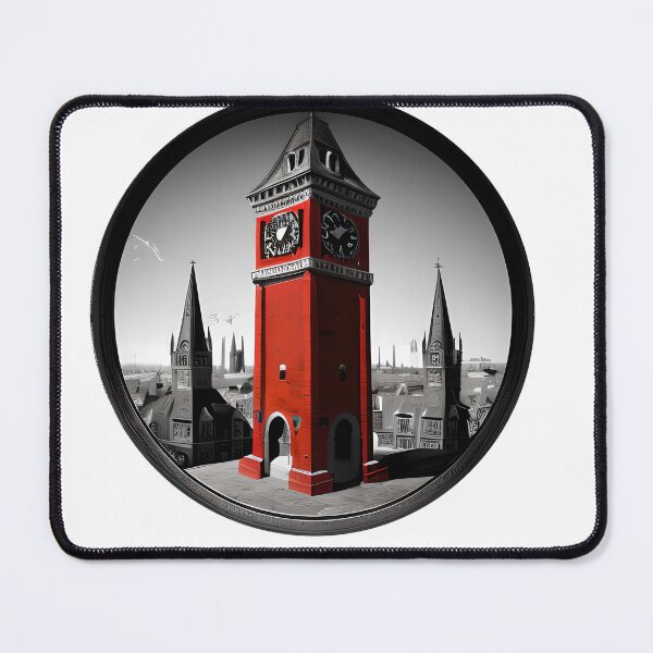 Item preview, A Blood splattered clocktower designed and sold by creative-cub.