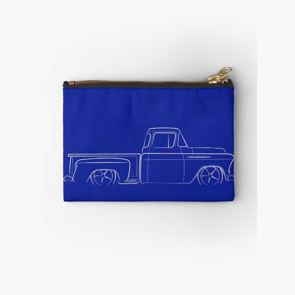 Item preview, 1955 3100 Pickup - profile Stencil, white designed and sold by mal-photography.