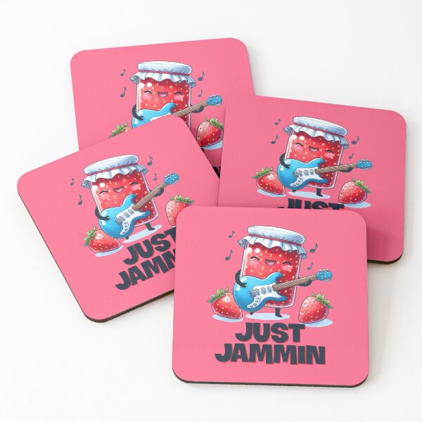 Item preview, Just Jammin' with Strawberry Vibes! designed and sold by FrescoDesign.