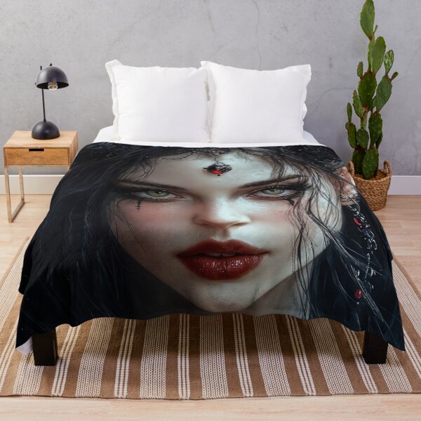 Item preview, The Enchantress of Shadows: Crimson Witch in the Dark Woods designed and sold by oanaunciuleanu.