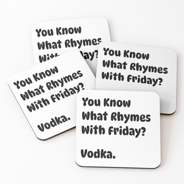 Item preview, What Rhymes With Friday? designed and sold by digifun.