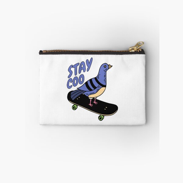 Item preview, Stay Coo! Cute Skateboarding Pigeon Pun designed and sold by PMCreative.