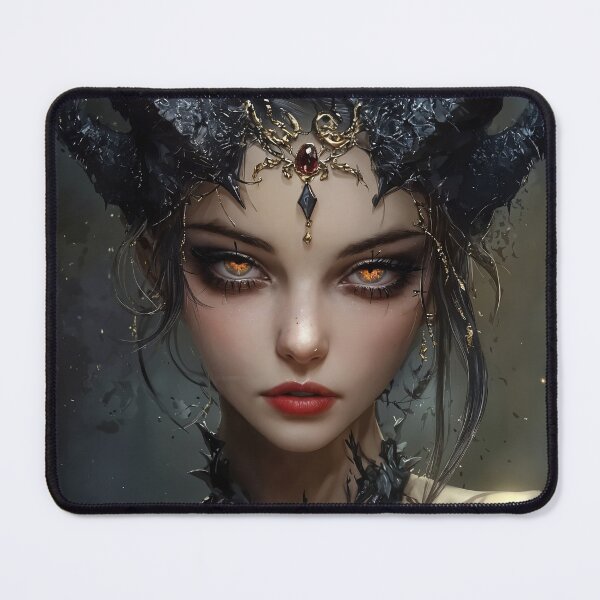 Item preview, The Enchantress of Shadows: Crimson Witch in the Dark Woods designed and sold by oanaunciuleanu.
