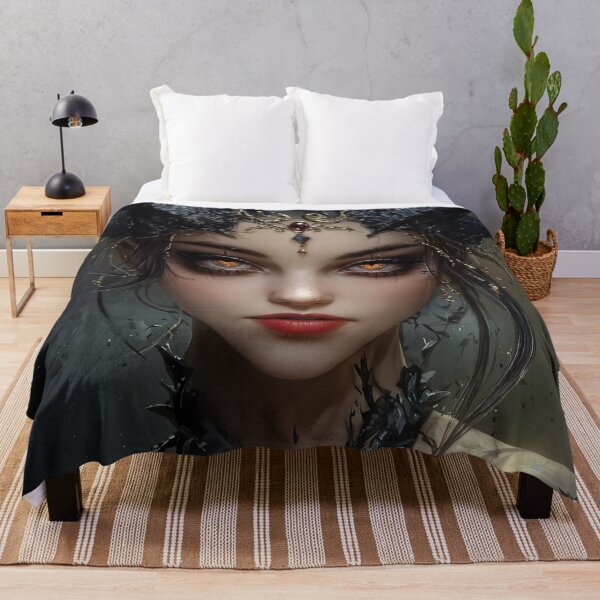 Item preview, The Enchantress of Shadows: Crimson Witch in the Dark Woods designed and sold by oanaunciuleanu.