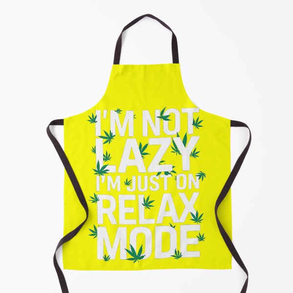 Item preview, I'm Not Lazy Just On Relax Mode - Yellow designed and sold by JLEmporium.