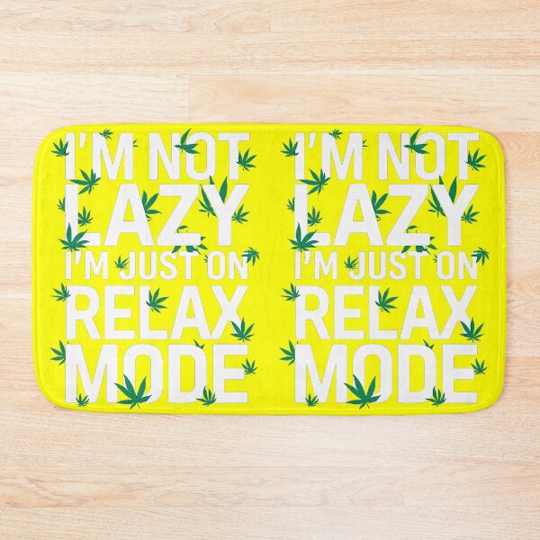 Item preview, I'm Not Lazy Just On Relax Mode - Yellow designed and sold by JLEmporium.