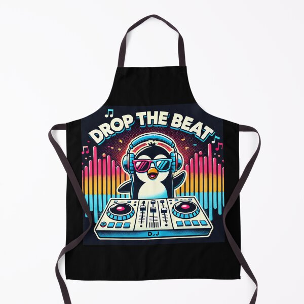 Item preview, Funny Cute Animals Artwork: DJ Penguin.  designed and sold by Davideus.