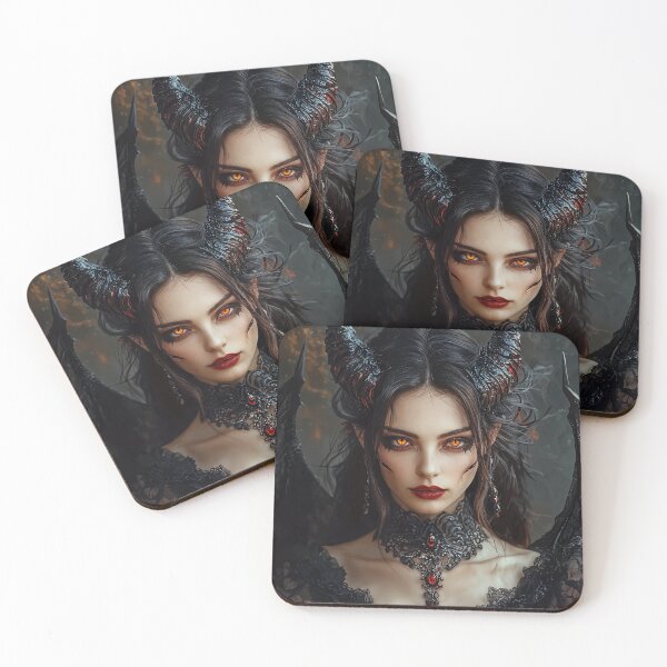 Item preview, The Enchantress of Shadows: Crimson Witch in the Dark Woods designed and sold by oanaunciuleanu.