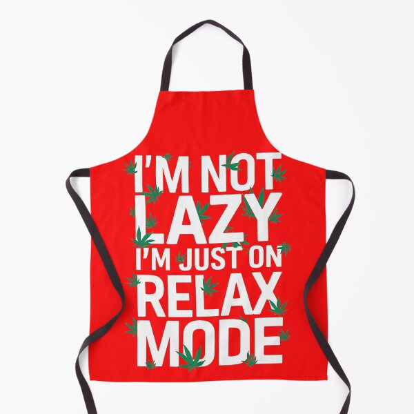 Item preview, I'm Not Lazy Just On Relax Mode - Red designed and sold by JLEmporium.