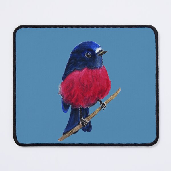 Item preview,  Pink Robin bird painting designed and sold by Jennifer Morcom.