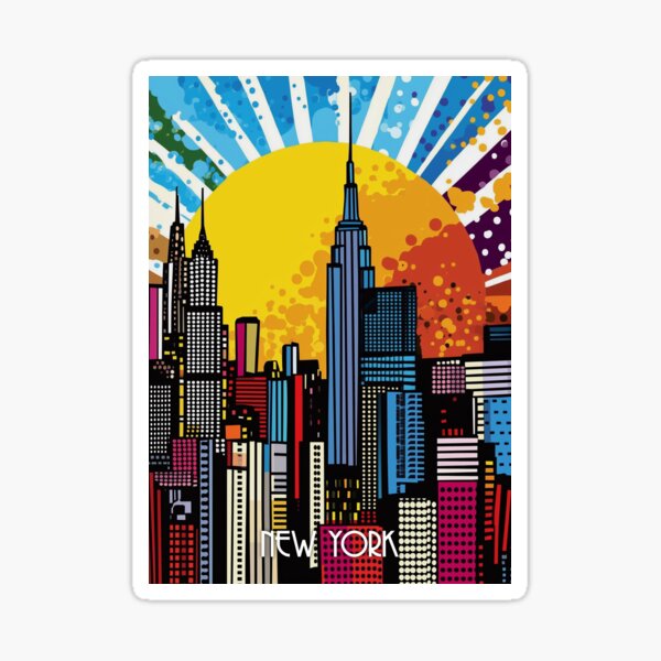 Item preview, New York PopArt designed and sold by Durro.