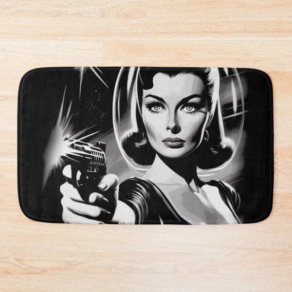 Artikelvorschau, Retro Sci-Fi Pulp Frau entworfen und verkauft von PulpVintage.