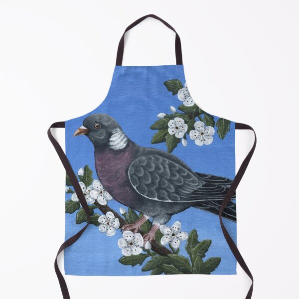 Item preview, Wood Pigeon and Hawthorn designed and sold by WolfySilver.