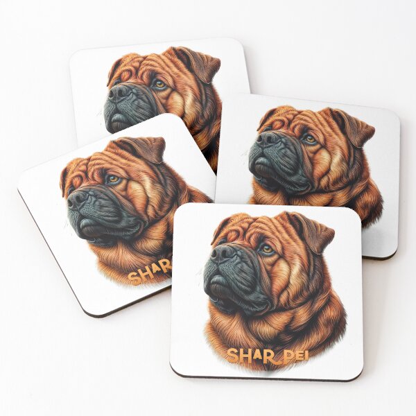 Item preview, Poster Prints T-Shirt Design - Dog Breeds: Shar Pei designed and sold by ForeverPrintsOK.